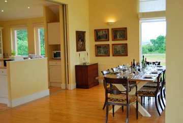 Photo of the kitchen at Glenforsa House